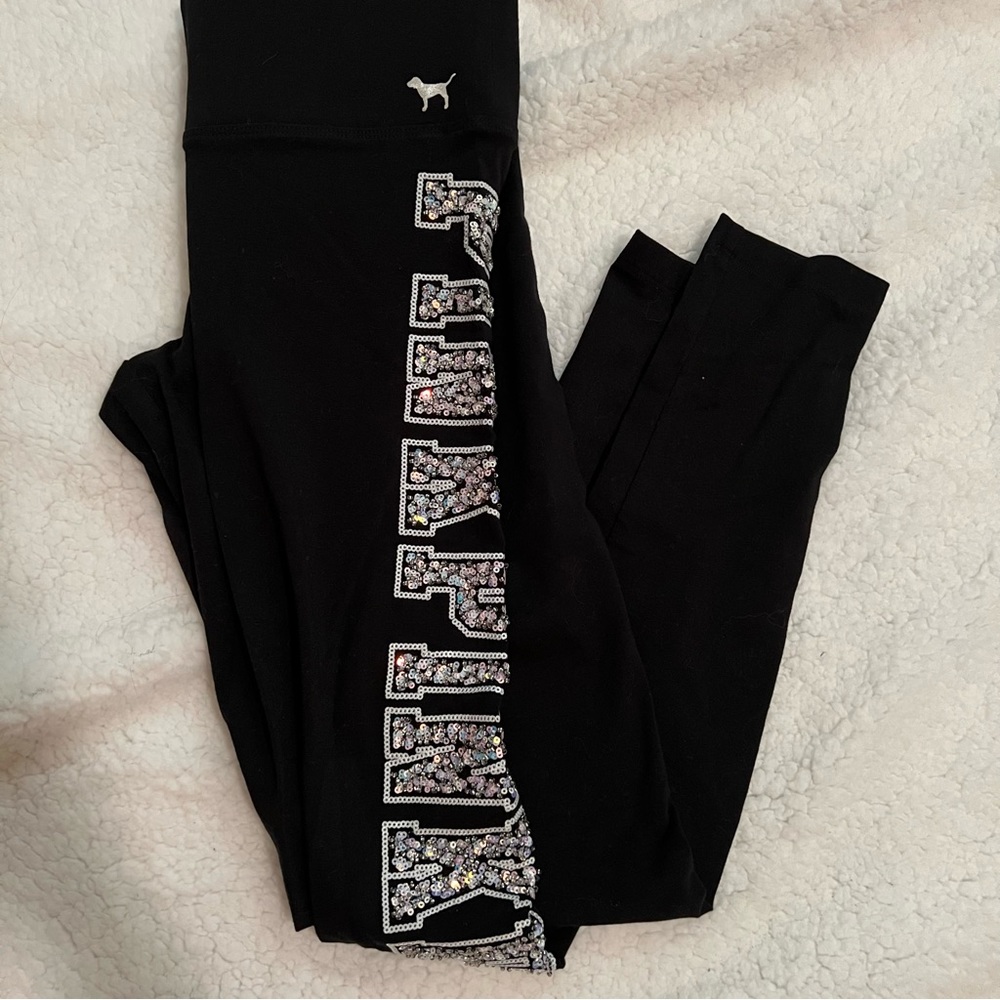 VS Pink BLING Yoga Pants
